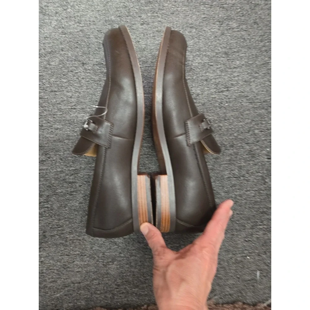 Men Tommy Hilfiger Yadil Loafer Slip On Shoes Dark Brown